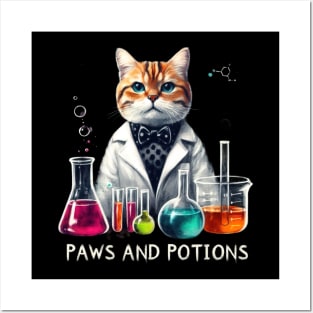 Paws and potions Posters and Art